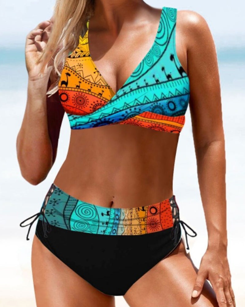 Eva - Bikini alegre e colorido