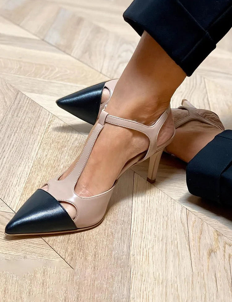 Evrardine - Sapatos bicolor