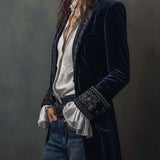 Gabrielle | Casaco Longo Bordado