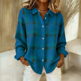 Janette™ | Pull em malha xadrez