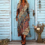 Lydia - Vestido Feminino Fluido de Corte Relaxado