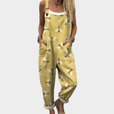 Combinado tuta de trabalho estampada