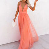 MARTA | Vestido Maxi Coral