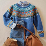 Velvo - Pullover Vintage Suave e Leve