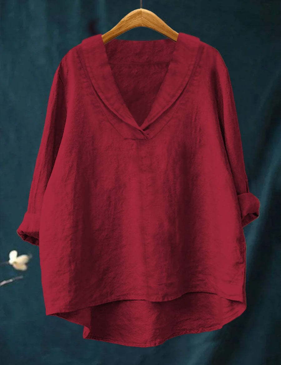 Samantha | Blusa de Linho Elegante para o Verão