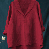 Hortense™ | Blusa de col V fluida