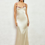 Pixie | Vestido longo em satin