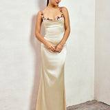 Pixie | Vestido longo em satin
