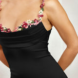 Pixie | Vestido longo em satin