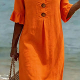 Vestido informal de mulher.