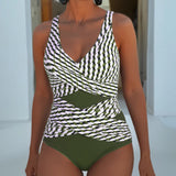 Ashley™ | Traje de banho com design cruzado para estilo casual de resort