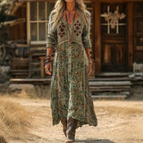 Adeline – Vestido Longo e Fluído até ao Tornozelo