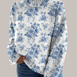 Milka | Sous-pull floral artístico