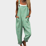 Combinado tuta de trabalho estampada
