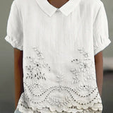 Lily™ | Camisa bordada