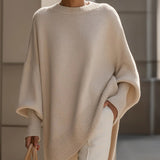 Livia – Sweater poncho oversized suave