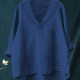 Hortense™ | Blusa de col V fluida