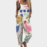 Combinado de trabalho estampado