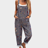 Combinado tuta de trabalho estampada