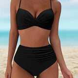 Douglas - Bikini elegante a cintura alta