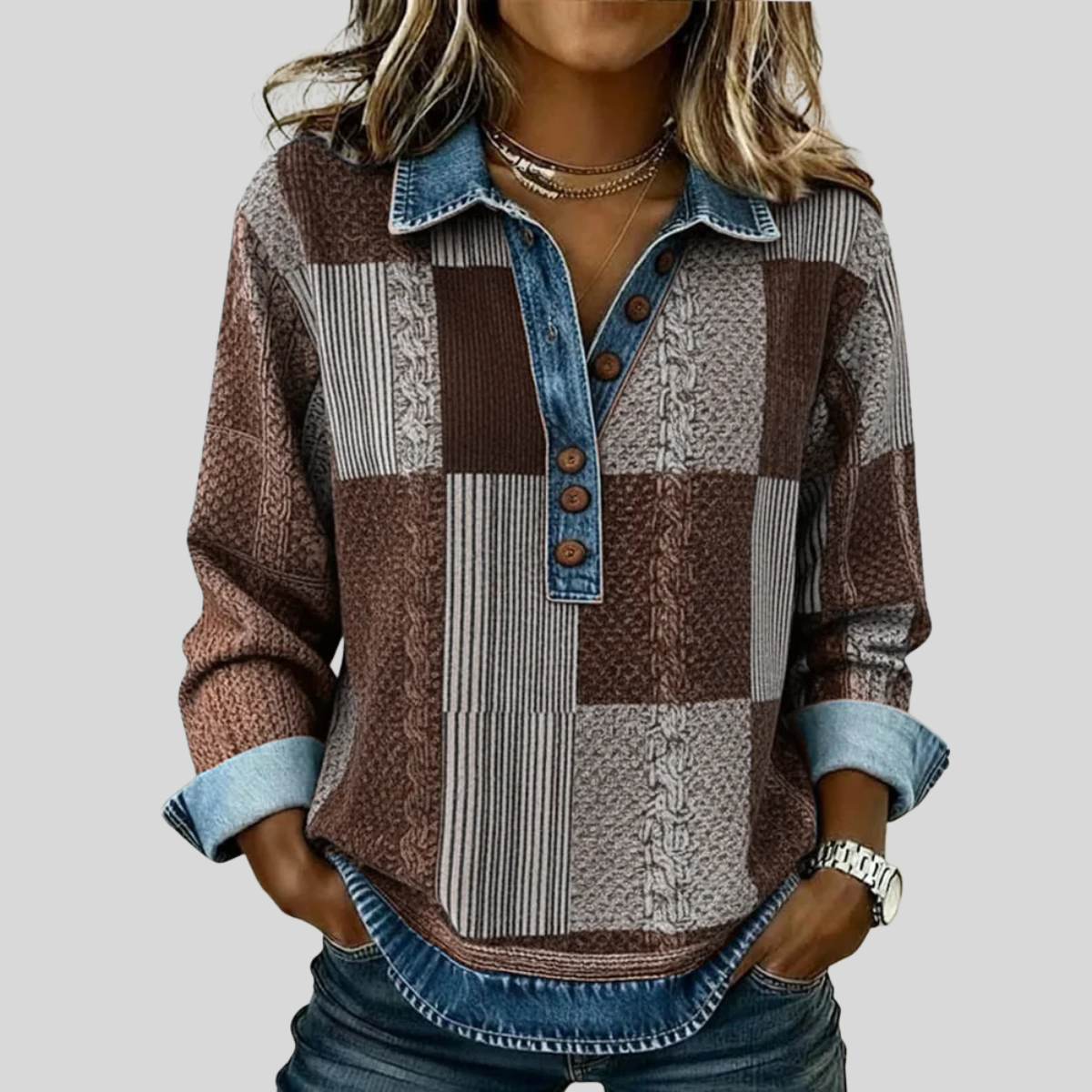 Domitille | Sweat Color-Block