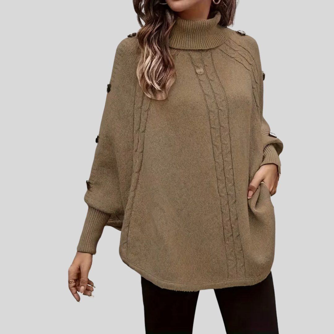 Sylvie | Pullover Torcido com Gola Alta