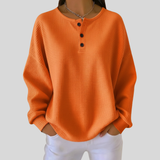 Adeline | Pullover Henley Descontraído