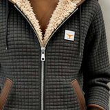 Casaco outdoor retro para mulher