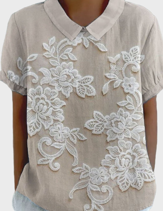 Lily - Blusa com Gola
