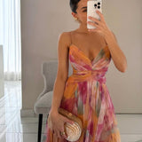 Giselle | Vestido maxi encantado com padrão floral