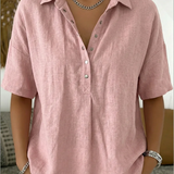 Hélène™ | Blusa com colarinho
