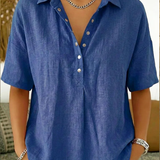 Hélène™ | Blusa com colarinho