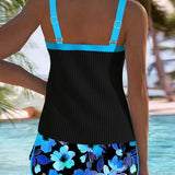 Laluna® | Conjunto Tankini elegante em duas peças