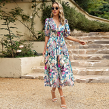 Elly | Robe charmosa com decote em V