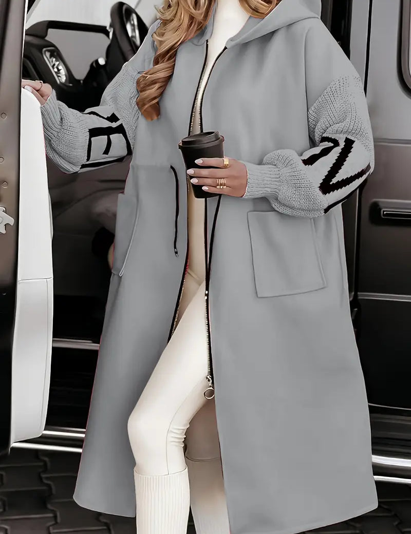 Rosa - Casaco-cardigan elegante