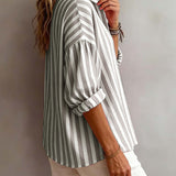 Nora™ | Blusa às riscas