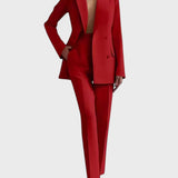Olívia - Conjunto de Blazer e Calças