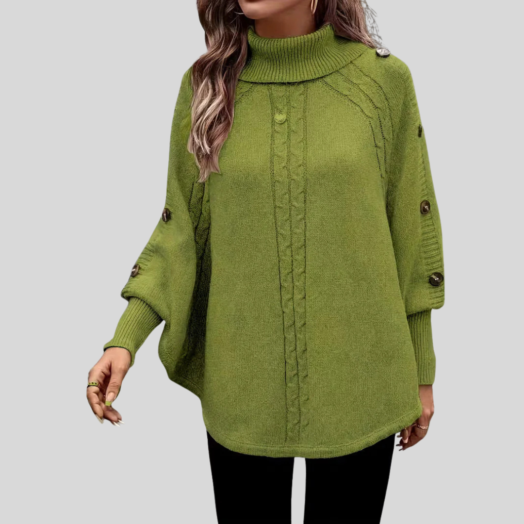 Sylvie | Pullover Torcido com Gola Alta