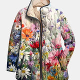 Casaco Acolchoado Flores dos Campos Manon