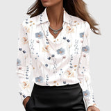 Aisha™ | Blusa fluida brilhante