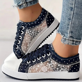 CAROL | SAPATILHAS ELEGANTES COM DETALHES FLORAIS