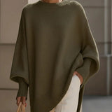 Livia – Sweater poncho oversized suave