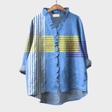 Tina | Blusa de Linho Elegante para o Verão