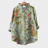 Scarlett | Blusa de Linho Elegante para o Verão