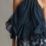 Élise | Conjunto elegante e leve com top fluido e calças largas
