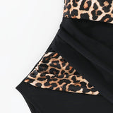 LEO™ | Fato de Banho de Uma Peça Férias Estampado Leopardo