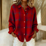 Janette™ | Pull em malha xadrez