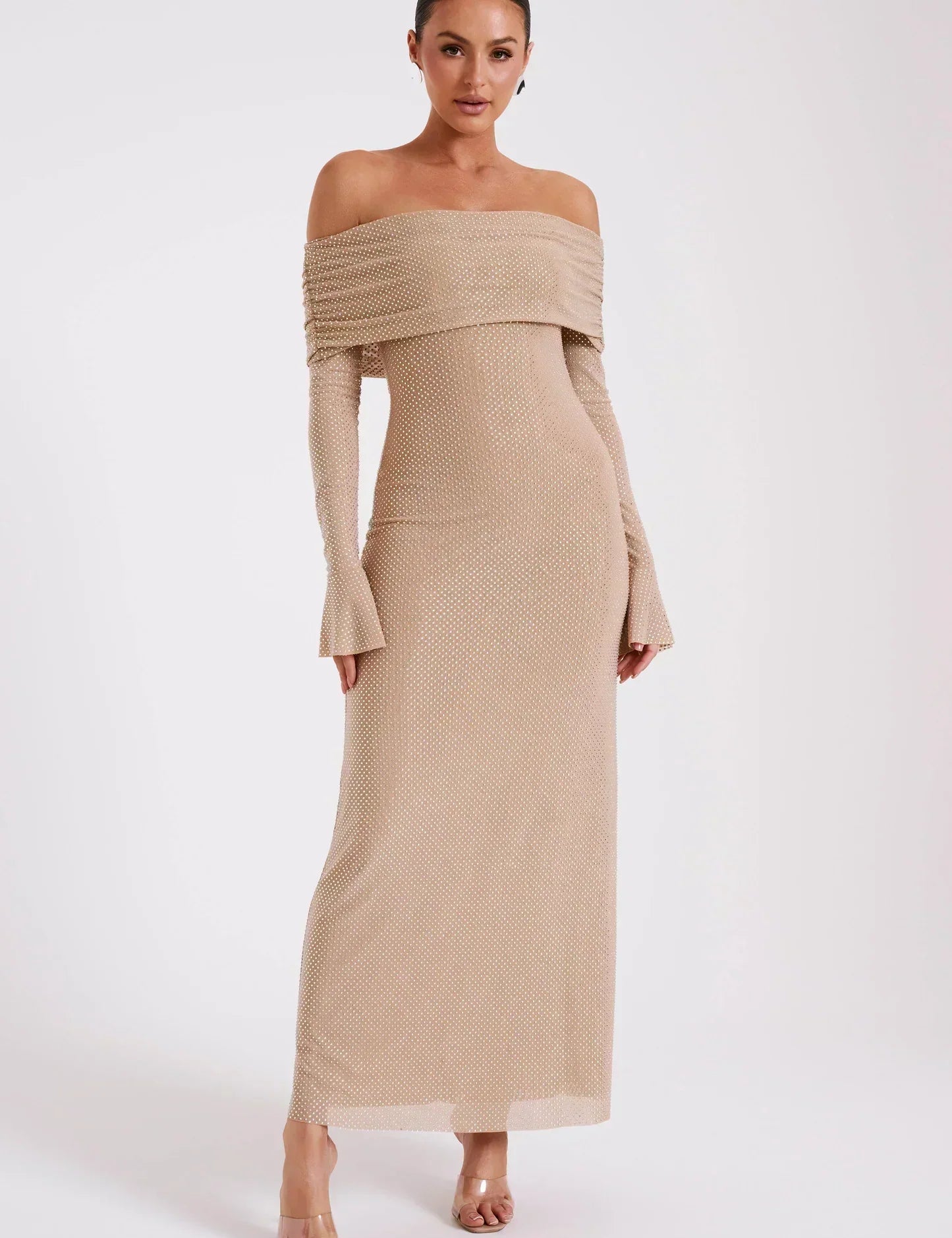 Annika | Vestido com efeito degradé