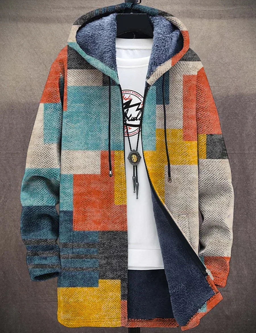 Vivienne | Cardigan com Capuz Artístico