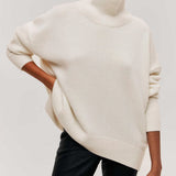 Georgina | Sweater de Gola Alta Relaxado